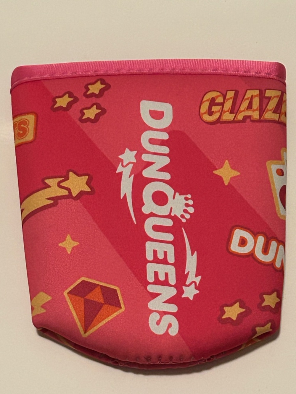 NEW!! Authentic Dunkin Limited Edition DunQueens Koozie-(NWT)